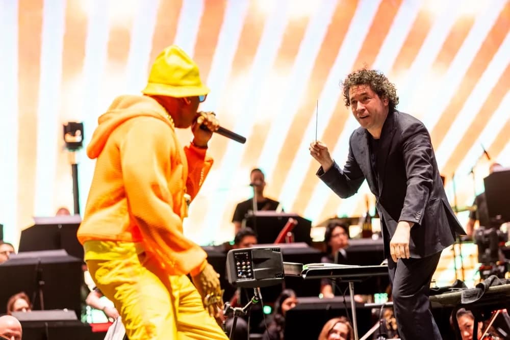 LL Cool J and Gustavo Dudamel